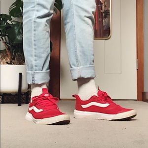 Red Vans ultra range